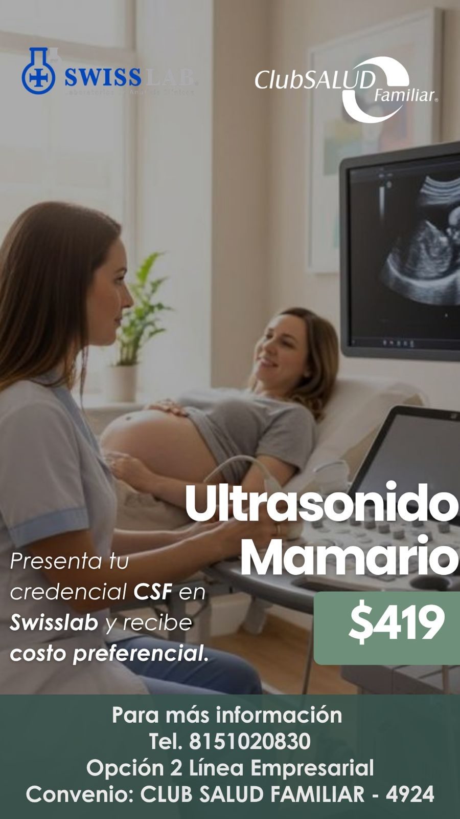 Ultrasonido Mamario